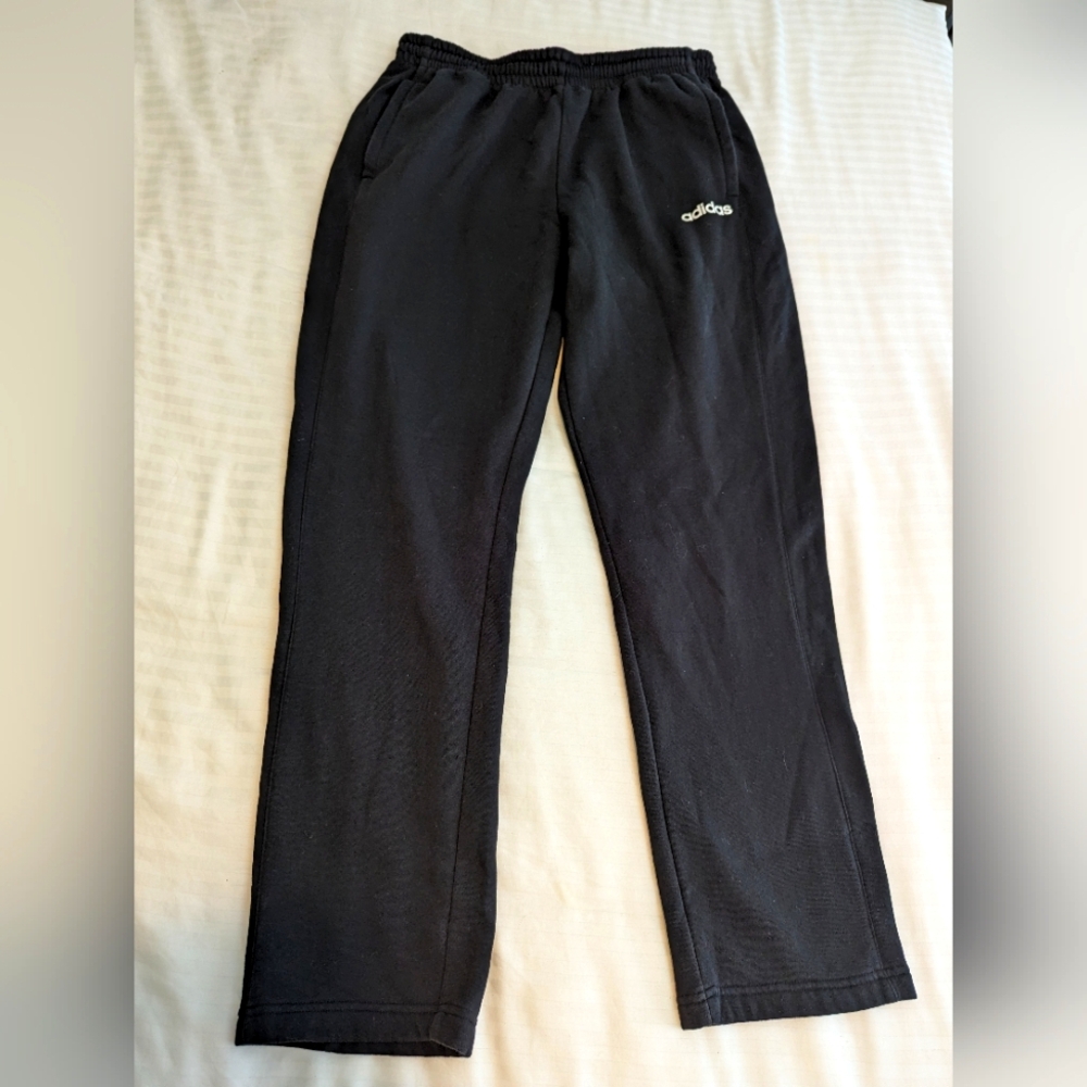 Men's Adidas Black Sweatpants, Size XL